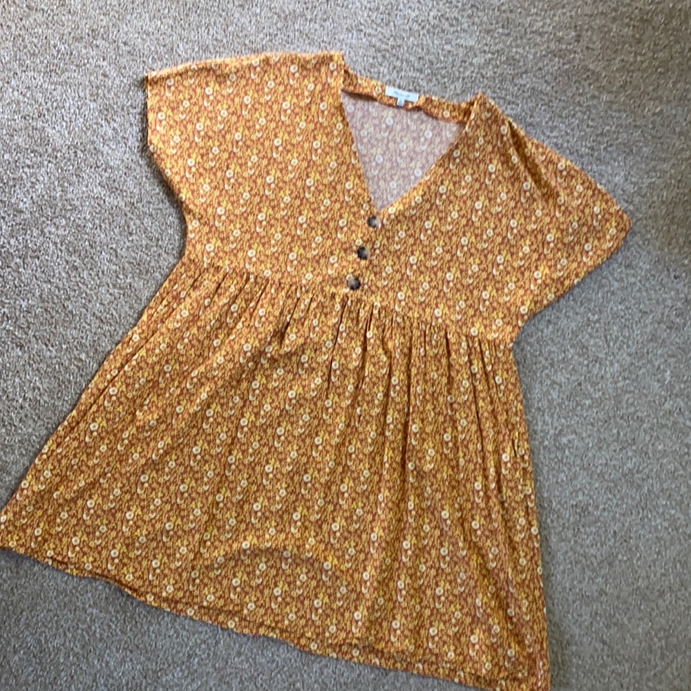 Floral Madewell Babydoll Dress